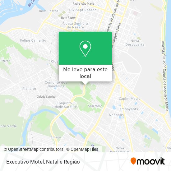 Executivo Motel mapa