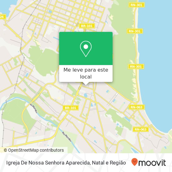 Igreja De Nossa Senhora Aparecida mapa