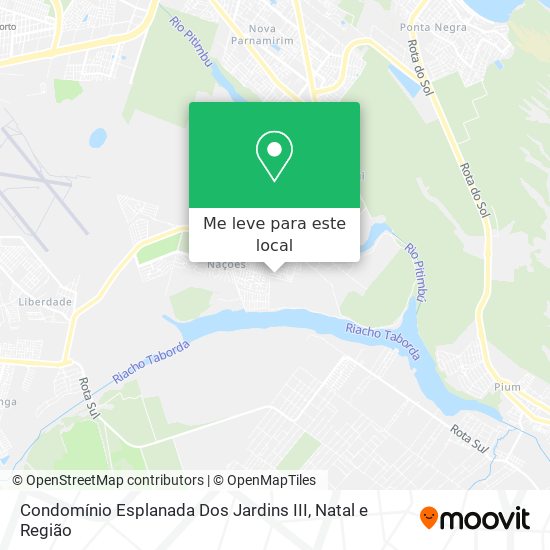 Condomínio Esplanada Dos Jardins III mapa