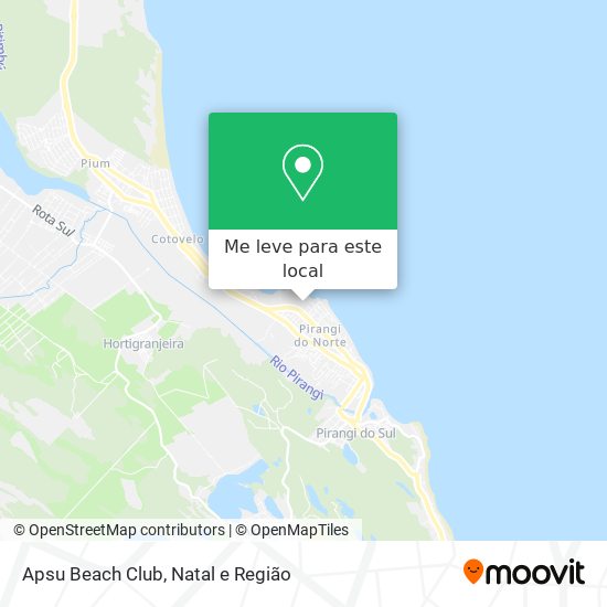 Apsu Beach Club mapa
