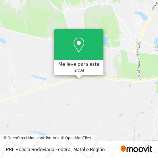 PRF Polícia Rodoviária Federal mapa