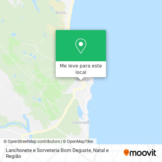 Lanchonete e Sorveteria Bom Deguste mapa