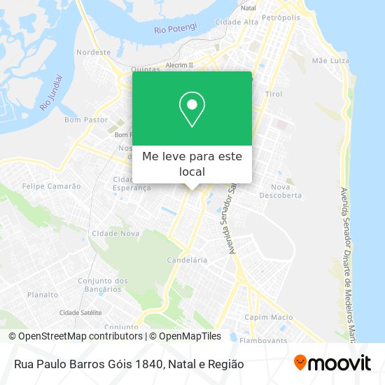 Rua Paulo Barros Góis 1840 mapa