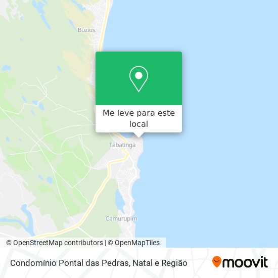 Condomínio Pontal das Pedras mapa