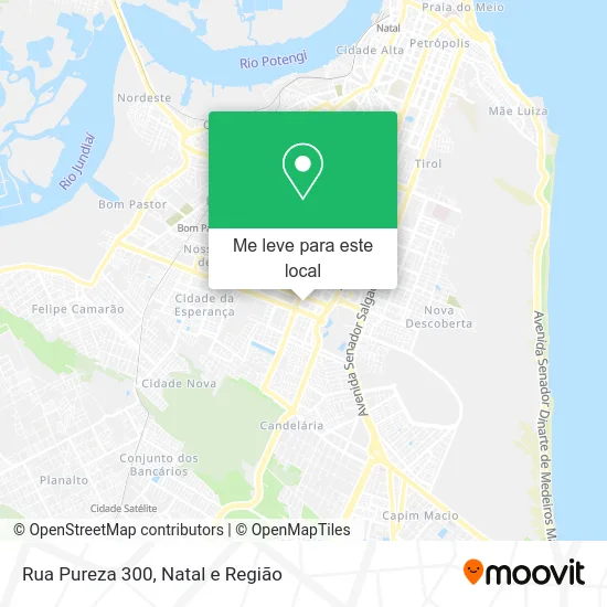 Rua Pureza 300 mapa