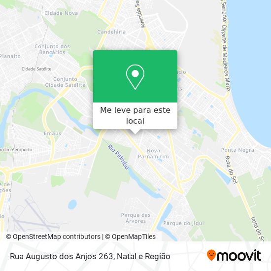 Rua Augusto dos Anjos 263 mapa