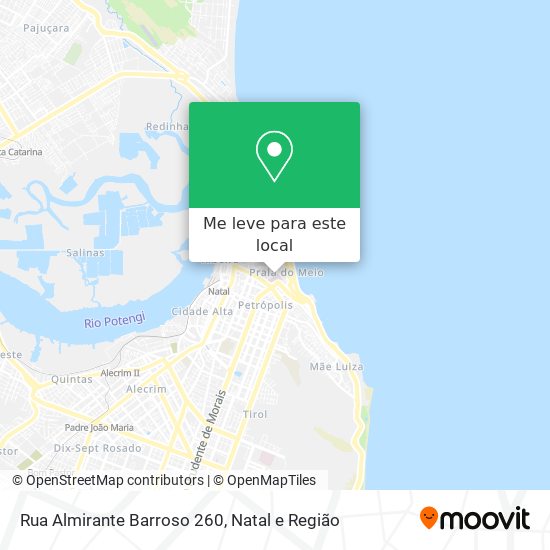 Rua Almirante Barroso 260 mapa