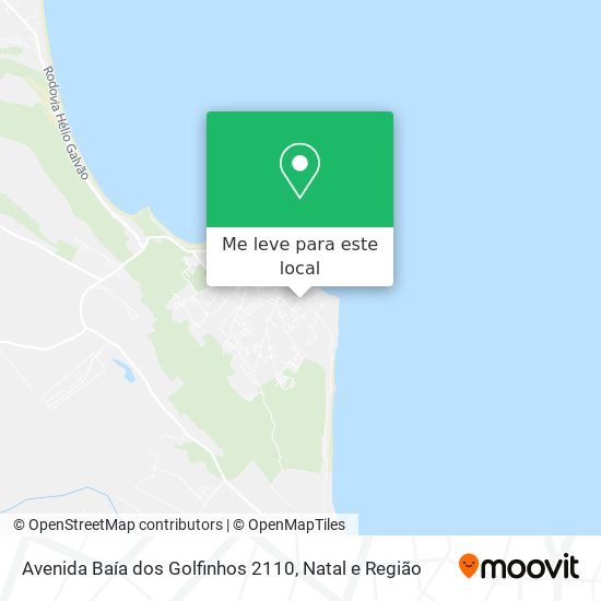 Avenida Baía dos Golfinhos 2110 mapa