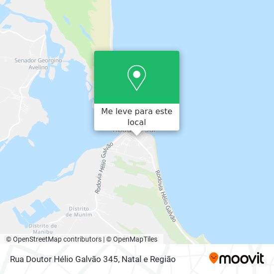 Rua Doutor Hélio Galvão 345 mapa