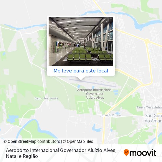 Como chegar até Aeroporto Internacional Governador Aluízio Alves em  Maçaranduba de Ônibus?