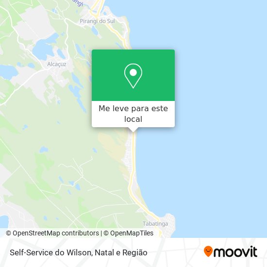 Self-Service do Wilson mapa