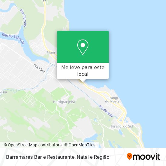 Barramares Bar e Restaurante mapa