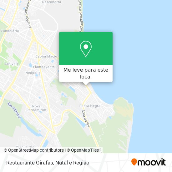 Restaurante Girafas mapa