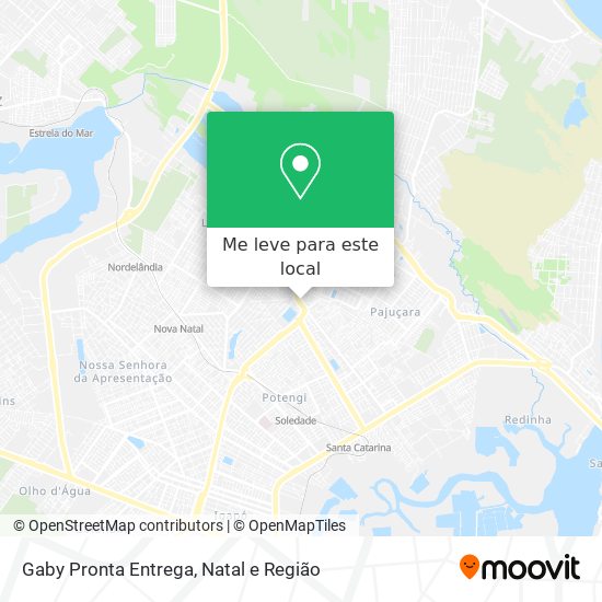 Gaby Pronta Entrega mapa