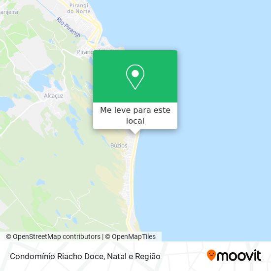 Condomínio Riacho Doce mapa