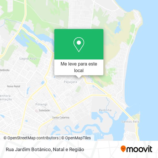 Rua Jardim Botânico mapa