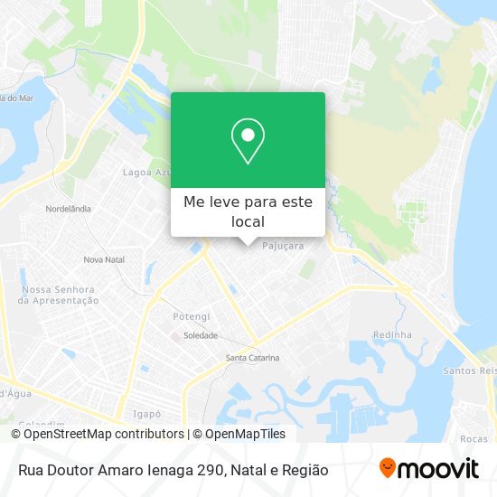 Rua Doutor Amaro Ienaga 290 mapa