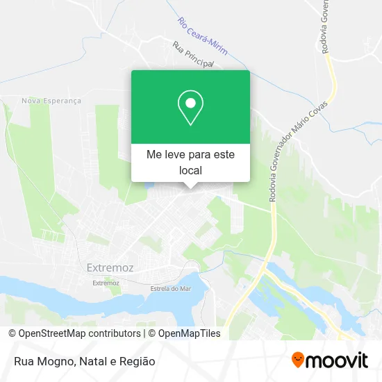 Rua Mogno mapa