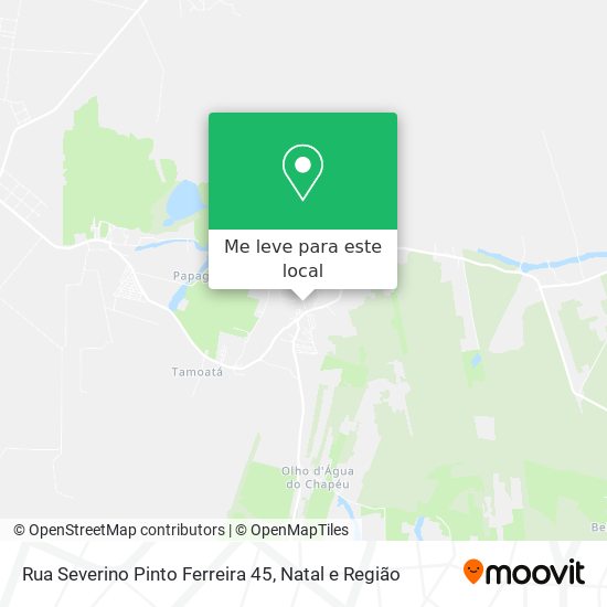 Rua Severino Pinto Ferreira 45 mapa