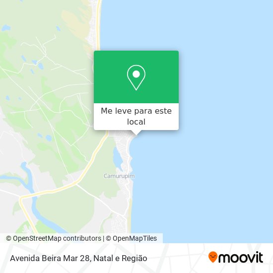 Avenida Beira Mar 28 mapa