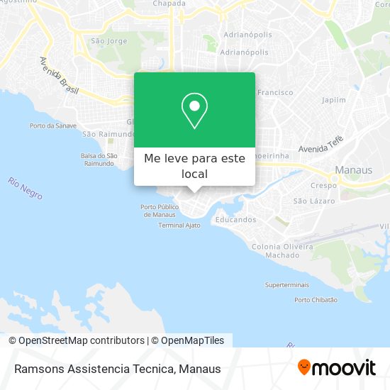 Ramsons Assistencia Tecnica mapa