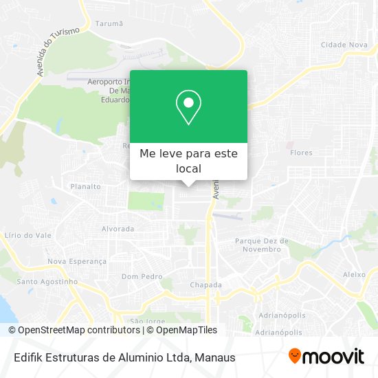 Edifik Estruturas de Aluminio Ltda mapa