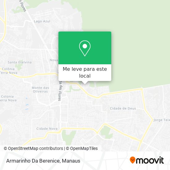 Armarinho Da Berenice mapa