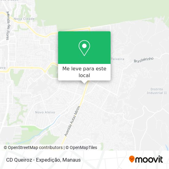 CD Queiroz - Expedição mapa