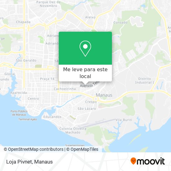 Loja Pivnet mapa