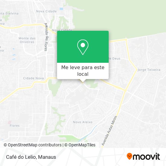 Café do Lelio mapa