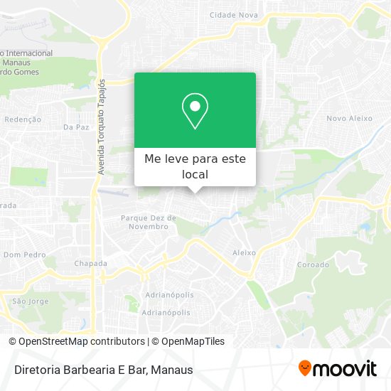 Diretoria Barbearia E Bar mapa