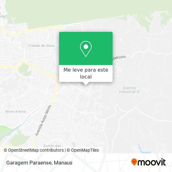 Garagem Paraense mapa