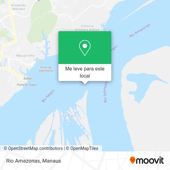 Rio Amazonas mapa