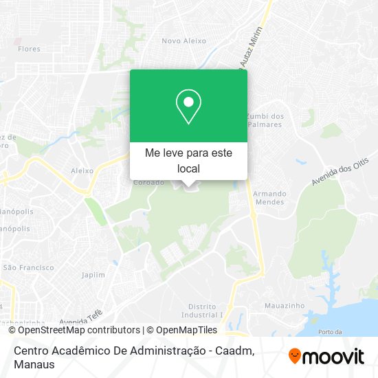 Centro Acadêmico De Administração - Caadm mapa