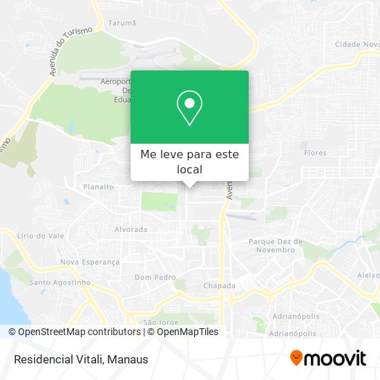Residencial Vitali mapa