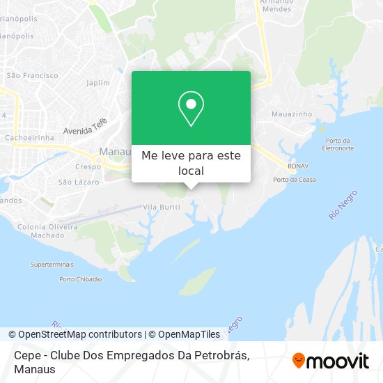 Cepe - Clube Dos Empregados Da Petrobrás mapa