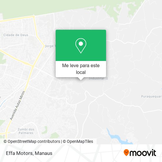 Effa Motors mapa