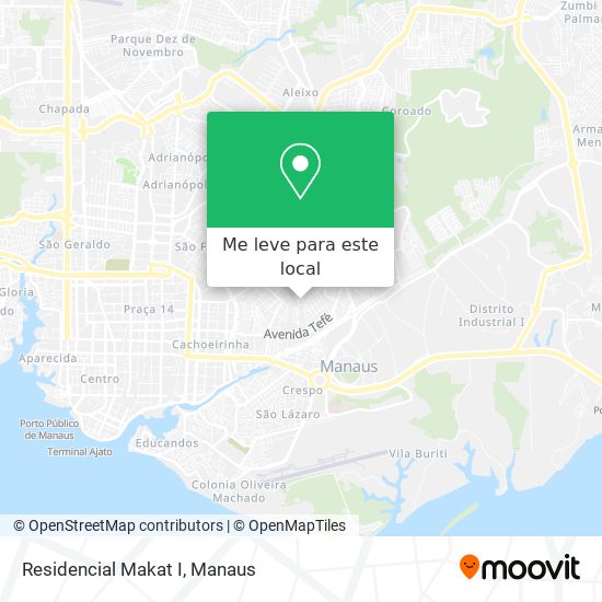 Residencial Makat I mapa