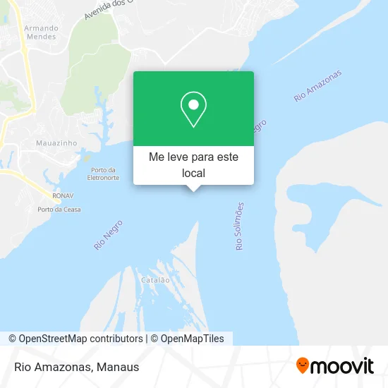 Rio Amazonas mapa
