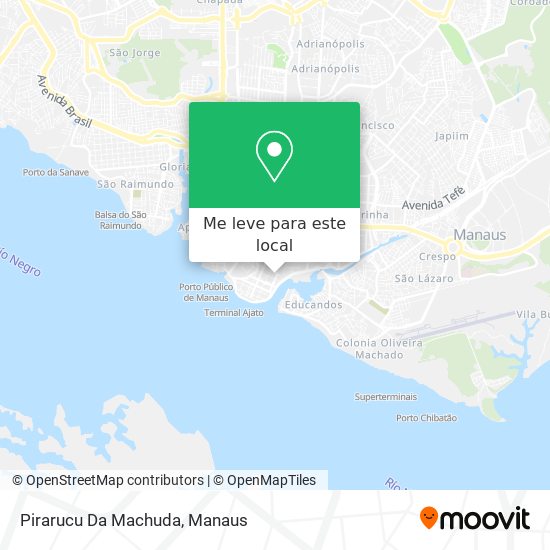 Pirarucu Da Machuda mapa