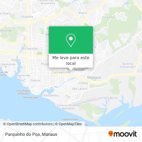 Parquinho do Pqs mapa