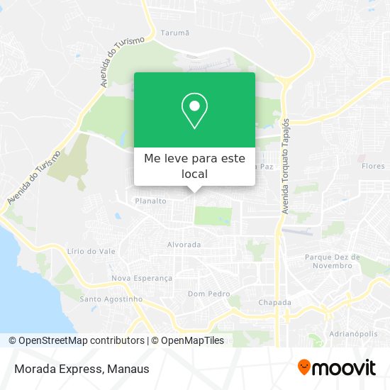 Morada Express mapa