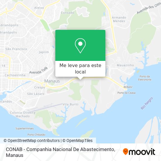 CONAB - Companhia Nacional De Abastecimento mapa
