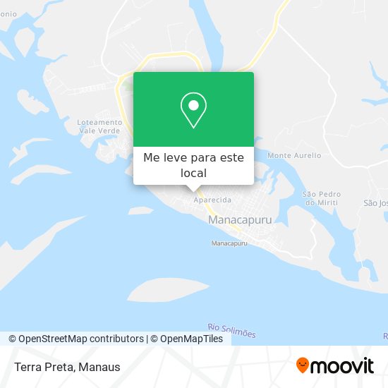 Terra Preta mapa