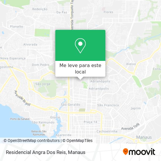 Residencial Angra Dos Reis mapa