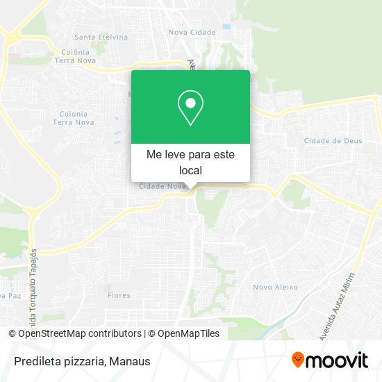 Predileta pizzaria mapa
