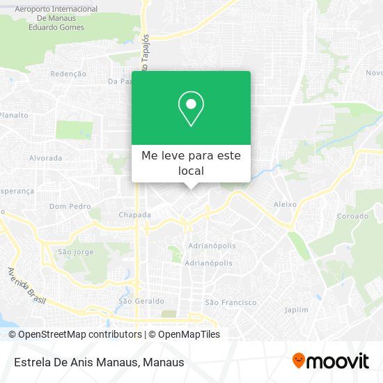 Estrela De Anis Manaus mapa