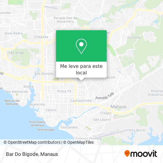 Bar Do Bigode mapa