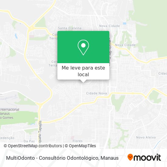 MultiOdonto - Consultório Odontológico mapa