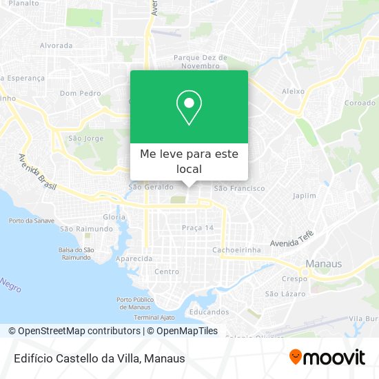 Edifício Castello da Villa mapa